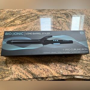 Bio Ionic Long Barrel Styler 1” Pro Curling Iron